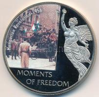 Libéria 2006. 10$ "Szabadság pillanatai-Magyar Forradalom 1956" multicolor T:PP Liberia 2006. 10 Dollars "Moments of Freedom-Hungarian Revolution 1956" multicolor C:PP