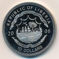 Libéria 2006. 10$ "Szabadság pillanatai-Magyar Forradalom 1956" multicolor T:PP
Liberia 2...