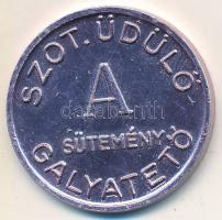 ~1970-1980. "SZOT üdülő - Galyatető - 'A' sütemény" műanyag zseton T:2