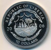 Libéria 2006. 10$ "Szabadság pillanatai-Martin Luther King 1963" multicolor T:PP ujjlenyom...