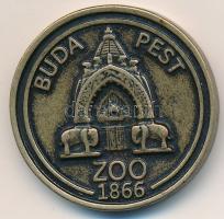 DN Budapest Zoo 1866 Koala medvés fém emlékérem (30mm) T:2