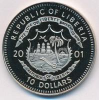 Libéria 2001. 10$ "Szabadság pillanatai - Prágai tavasz 1968" multicolor T:PP felületi kar...