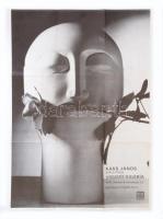 1983 Kass János (1927-2010) kiállítás plakátja, Pesti Vigadó 1983 október 6-november 13, 67x46