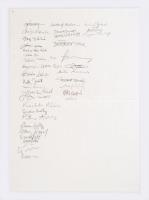 1996 I. Nemzetközi Fényszimpózium plakátja és kiállítási meghívója, a plakát hátulján a kiállításon ...