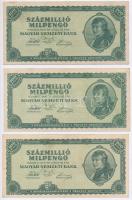 1946. 100.000.000MP (15x) T:II,II-,III