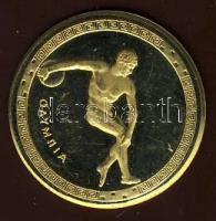 NSZK modern Au 3,02g emlékérem T:PP