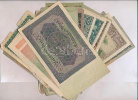 44db-os vegyes magyar és külföldi bankjegy tétel, főleg magyar pengők, a bankjegyek "Egyesült B...