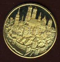 NSZK modern Au 3,02g emlékérem T:PP