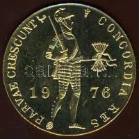 Hollandia 1976. Dukát Au 3,5g T:PL csak 5844db R!