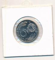 1990. 5Ft Cu-Ni "MAGYAR KÖZTÁRSASÁG" körirattal, de Kádár-címerrel T:1,1-
Adamo FE17