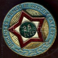 Önkéntes rendőr szolg. érem 25 éves eredeti díszdobozban T:1/2