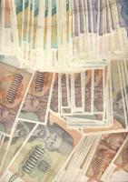 Jugoszlávia 1990-es évek inflációs bankjegyei 15klf duplákkal, összesen 209db T:II(többsége),III