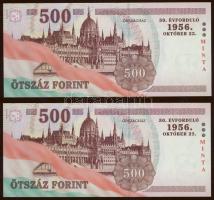 2006. 500Ft "1956. 50.évf..." "Minta"(2x) egymásutáni sorszámokkal csak 500db RR...