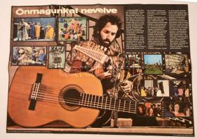 cca 1970 "Önmagunkat nevelve" - közművelődésről szóló plakát, hajtott, 78x55 cm