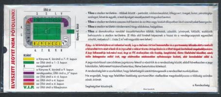 2004 Belépőjegy az Üllői úti stadionba az FTC - Pécsi MFC futballmérkőzésre