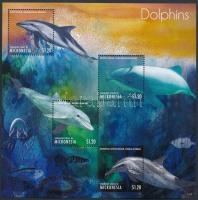 Dolphin mini sheet set, Delfin kisív sor