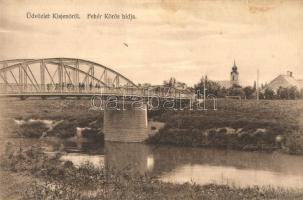 Kisjenő, Chisineu-Cris; Fehér-Kőrös hídja / bridge (fl)