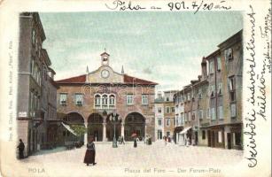 Pola, Piazza del Foro / square (Rb)