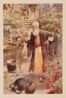 Tóth Béla: Gül Baba. Mühlbeck Károly rajzaival. Budapest, 1907, Lampel R. Könyvkereskedése (Wodianer...