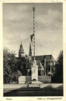 Kassa, Kosice; Dóm az országzászlóval / cathedral, Hungarian flag (EK)