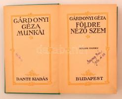 Gárdonyi Géza munkái, 20 kötet. Budapest, é.n., Dante. Kiadói egészvászon kötés, egy kivételével min...