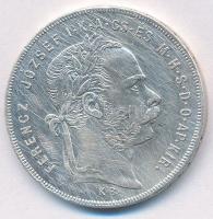 1879KB 1Ft Ag "Középcímer" T:2 k., ph.
Adamo M15