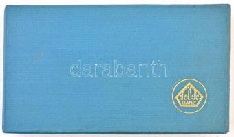 1970. "25 éve 1945-1970 Romokból kezdtük..." Br plakett, eredeti dísztokban (75x160mm) T:2...