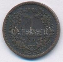 1868KB 1kr Cu "Angyalos címer" T:2,2-
Adamo M4.1