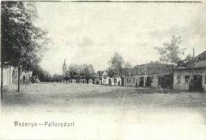 Bezenye, Pallersdorf; utcakép (r)