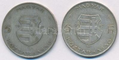 1947. 5Ft Ag "Kossuth" T:2,2-
Adamo F8.1