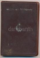 1978. 2f-10Ft 9db klf érmés forgalmi sor barna műbőr tokban tanúsítvánnyal T:1 tok viseltes