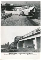 Hazai és külföldi közlekedéssel, iparral és egyéb témákban készült MTI sajtófotók, 30 db feliratozva...