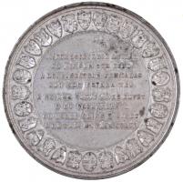 1865. "Országgyűlési Emlék" Sn emlékérem, "M" gyártói jelzéssel, sárgaréz fedőla...