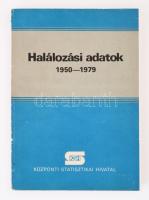 Halálozási adatok 1950-1979. Bp., 1981, KSH. Papírkötésben, jó állapotban.