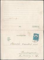 1929 Nösner János bornagykereskedő és pezsgőgyáros levelezőlap/árlapja