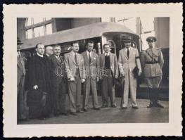 1941 Ifj. Horthy Miklós brazil nagykövet utazása Sao Paulóba, 28 db privát fotó, közte rövid képsoro...