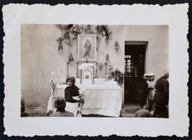 1941 Ifj. Horthy Miklós brazil nagykövet utazása Sao Paulóba, 28 db privát fotó, közte rövid képsoro...