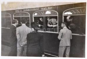 1941 Ifj. Horthy Miklós brazil nagykövet utazása Sao Paulóba, 28 db privát fotó, közte rövid képsoro...