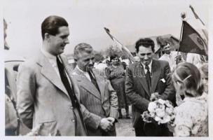 1941 Ifj. Horthy Miklós brazil nagykövet utazása Sao Paulóba, 28 db privát fotó, közte rövid képsoro...