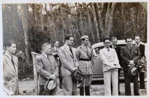 1941 Ifj. Horthy Miklós brazil nagykövet utazása Sao Paulóba, 28 db privát fotó, közte rövid képsoro...