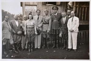 1941 Ifj. Horthy Miklós brazil nagykövet utazása Sao Paulóba, 28 db privát fotó, közte rövid képsoro...