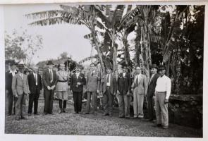 1941 Ifj. Horthy Miklós brazil nagykövet utazása Sao Paulóba, 28 db privát fotó, közte rövid képsoro...