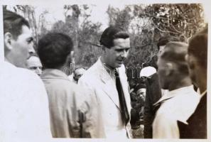 1941 Ifj. Horthy Miklós brazil nagykövet utazása Sao Paulóba, 28 db privát fotó, közte rövid képsoro...