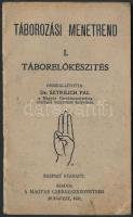 1931 Bp., Táborozási menetrend, I. Táborelőkészítés, összeállította Dr. Sztirlich Pál, kiadja a Magyar Cserkészszövetség, 32p