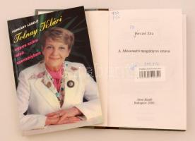 Perczel Zita: A Meseautó magányos utasa. Bp., 2000, Áron Kiadó. Későbbi félvászon kötésben, jó állapotban.; Párkány László: Tolnay Klári egyes szám első személyben. Bp., 1988, Minerva. Papírkötésben, jó állapotban.