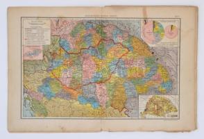 Vegyes térkép tétel, 3 db: 
1. Rendszeres földrajzi atlasz a középiskolák használatára. Szerk: Kozm...