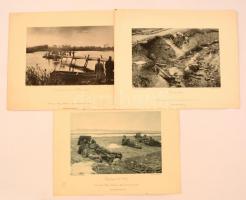 cca 1914-1918 az Érdekes Újság felvételei alapján készült világháborús nyomtatványok, az Országos Ma...