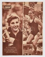 1958-1957 Képes Sport számok, 16 db. Változó állapotban, többnyire szakadozott borítóval