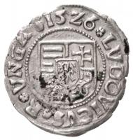 1526K-B Denár Ag "II. Lajos" (0,63g) T:2 kis ph.
Huszár: 841., Unger I.: 673.o