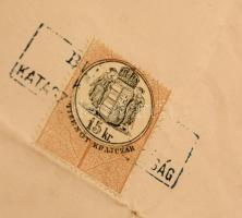 1873 Geográfiai mérnök áthelyezési okmánya Kerkapoly Károly (1824-1891) pénzügyminiszter saját kezű ...